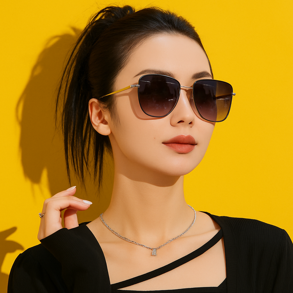 Soleil Luxe Oversized Sunglasses